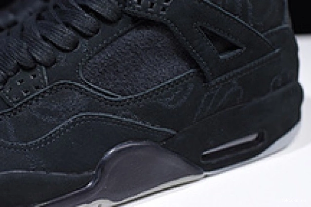 Cheap TB Nike 930155 4 001 black retro Jordan kaws Air 0717